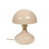 Amadeus Lampe Champignon En Fer Crème H24cm - Paulette
