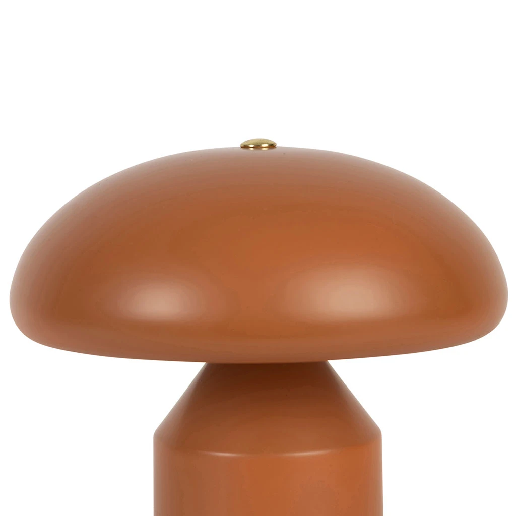 Lampe Champignon Tactile En Fer Terracotta H23cm - Arty 4 Lampe Champignon Tactile En Fer Terracotta H23cm - Arty – Image 4