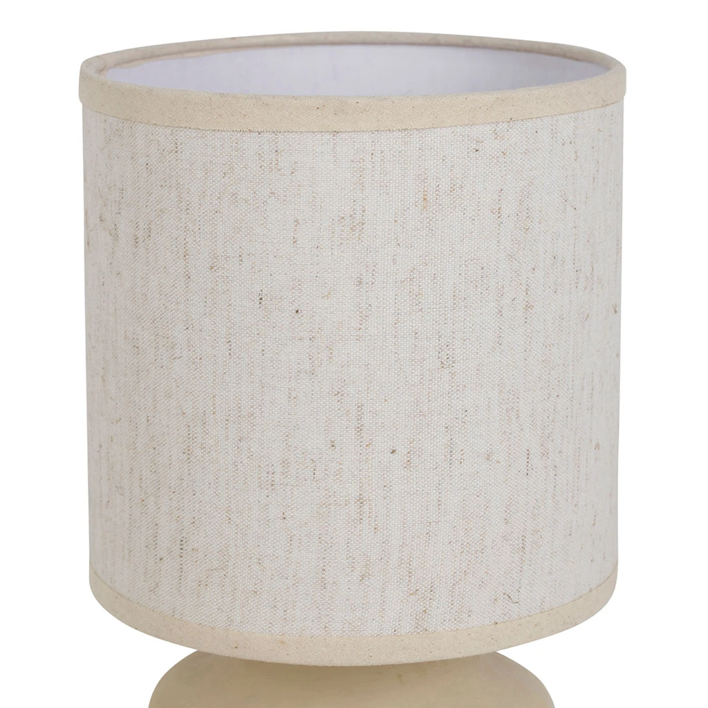 Lampe En Céramique écru H23cm - Eterra 3 Lampe En Céramique écru H23cm - Eterra – Image 3