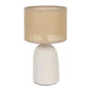 Lampe En Céramique écru H28cm - Essencia