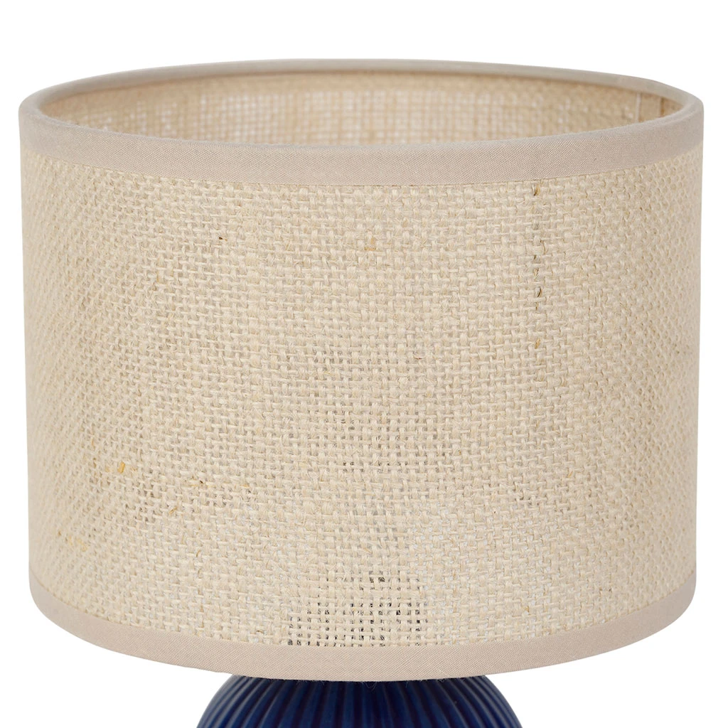 Lampe En Céramique Indigo H28cm - Essencia 3 Lampe En Céramique Indigo H28cm - Essencia – Image 3