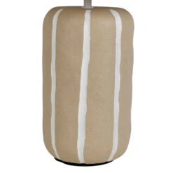 Lampe En Céramique Rayée Beige Et Blanc H46cm - Paese 9 Lampe En Céramique Rayée Beige Et Blanc H46cm - Paese -Magasin Général Pour La Maison lampe en ceramique rayee beige et blanc h46cm paese 79241 79241 DET03 WEB