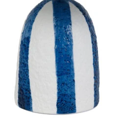 Lampe En Porcelaine Rayée Indigo Et Blanc H25cm - Alaria -Magasin Général Pour La Maison lampe en porcelaine rayee indigo et blanc h25cm alaria 79041 79041 DET02 WEB 1