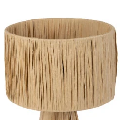 Lampe En Raphia Et Fer Naturel H30cm - Organic 7 Lampe En Raphia Et Fer Naturel H30cm - Organic -Magasin Général Pour La Maison lampe en raphia fer naturel h30 organic 77376 77376 DET02 WEB