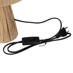 Lampe En Raphia Et Fer Naturel H30cm - Organic 9 Lampe En Raphia Et Fer Naturel H30cm - Organic -Magasin Général Pour La Maison lampe en raphia fer naturel h30 organic 77376 77376 DET04 WEB