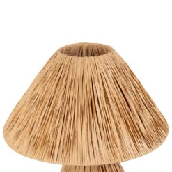 Lampe En Raphia Et Fer Naturel H41cm - Calypsa 7 Lampe En Raphia Et Fer Naturel H41cm - Calypsa -Magasin Général Pour La Maison lampe en raphia naturel h41cm calyp 77883 77883 DET02 WEB