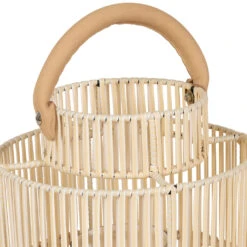 Lanterne En Fer Et Osier Blanc H45cm - Pasil 7 Lanterne En Fer Et Osier Blanc H45cm - Pasil -Magasin Général Pour La Maison lanterne en fer et osier blanc h45cm pasil 39604 39604 DET02 WEB