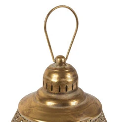 Lanterne En Fer Et Verre Doré H43cm - Orient 7 Lanterne En Fer Et Verre Doré H43cm - Orient -Magasin Général Pour La Maison lanterne en fer et verre dore h43cm orient 40963 40963 DET02 WEB