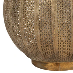 Lanterne En Fer Et Verre Doré H64cm - Orient 9 Lanterne En Fer Et Verre Doré H64cm - Orient -Magasin Général Pour La Maison lanterne en fer et verre dore h64cm orient 40962 40962 DET03 WEB