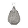Lanterne Orient Grise En Fer Et Verre