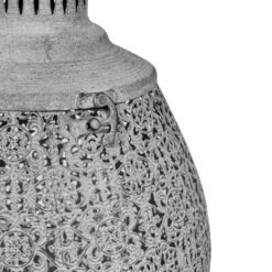 Lanterne Orient Grise En Fer Et Verre 7 Lanterne Orient Grise En Fer Et Verre -Magasin Général Pour La Maison lanterne orient grise en fer et verre 31802 31802 DET02 WEB 1