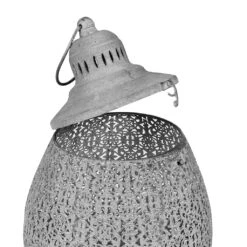 Lanterne Orient Grise En Fer Et Verre 8 Lanterne Orient Grise En Fer Et Verre -Magasin Général Pour La Maison lanterne orient grise en fer et verre 31802 31802 DET04 WEB 1