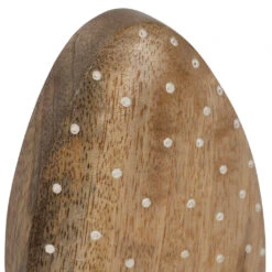 Lot De 2 Oeufs En Manguier Naturel Et Blanc - Floréal 9 Lot De 2 Oeufs En Manguier Naturel Et Blanc - Floréal -Magasin Général Pour La Maison lot de 2 oeufs en manguier naturel et blanc floreal 39775 39775 DET03 WEB 2