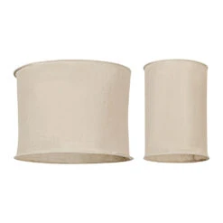 Lot De 2 Suspensions En Lin Taupe Non électrifiée - Noho