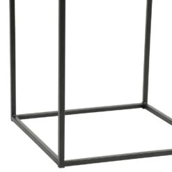 Table Basse Gigogne Carrée (lot De 2) En Aluminium Et Fer Doré - Felia -Magasin Général Pour La Maison lot de 2 tables gigogne rectangle en aluminium et fer dore et noir fel 39903 DET03 WEB