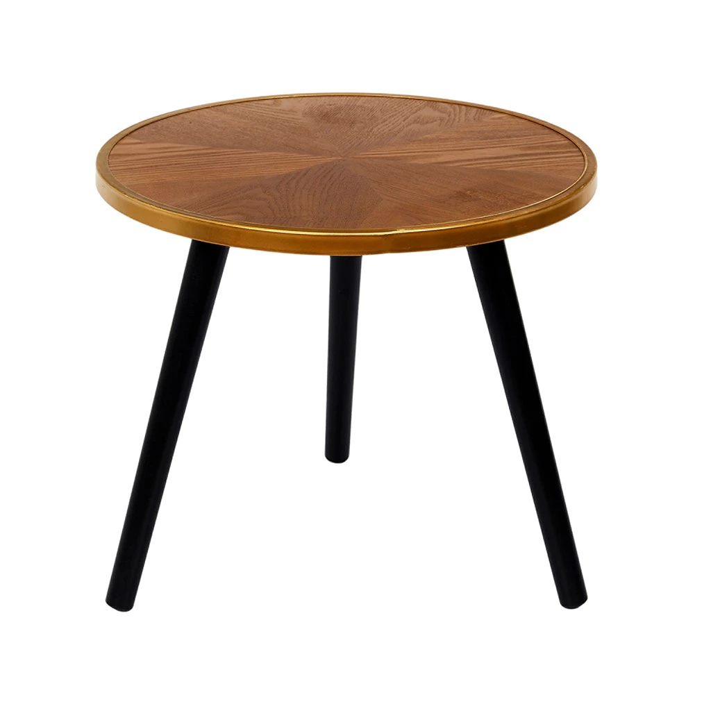 Table Basse Gigogne Ronde (lot De 2) En Pin - Faya 3 Table Basse Gigogne Ronde (lot De 2) En Pin - Faya – Image 3