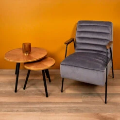 Table Basse Gigogne Ronde (lot De 2) En Pin - Faya 13 Table Basse Gigogne Ronde (lot De 2) En Pin - Faya -Magasin Général Pour La Maison lot de 2 tables gigognes en pin faya 633654 633654 FRN06 WEB