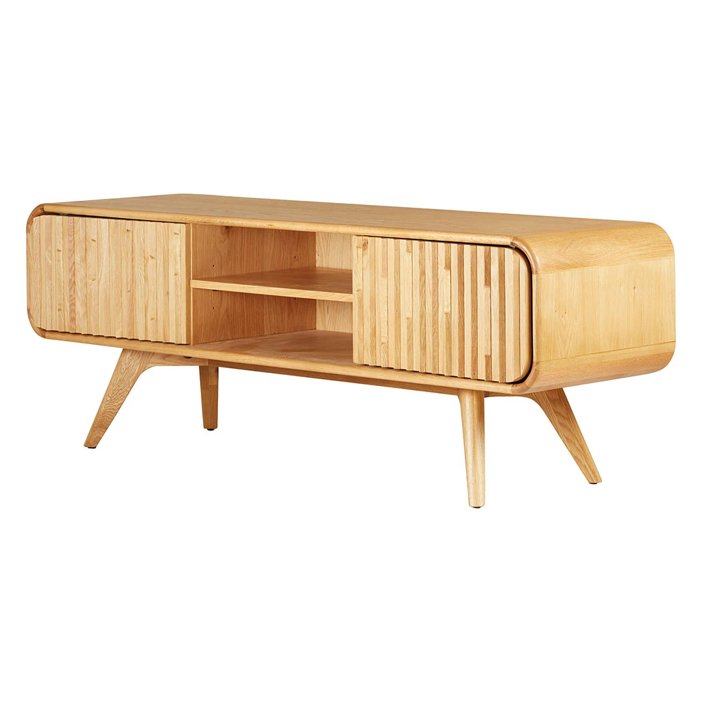 Meuble TV En Chêne Naturel L165cm - Sublime 2 Meuble TV En Chêne Naturel L165cm - Sublime – Image 2