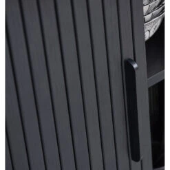 Unique Meuble TV En Placage Chêne Noir L123cm - Nola 7 Unique Meuble TV En Placage Chêne Noir L123cm - Nola -Magasin Général Pour La Maison meuble tv en placage chene noir l123cm nola 648109 648109 FRN04 WEB