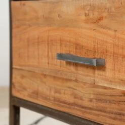 Meuble TV Industriel En Acacia Et Fer L120cm - Factory -Magasin Général Pour La Maison meuble tv industriel en acacia et fer l120cm factory 36487 36487 SITU06 WEB 1