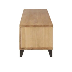 Meuble TV Naturel En Chêne 2 Portes L150cm - Manny 11 Meuble TV Naturel En Chêne 2 Portes L150cm - Manny -Magasin Général Pour La Maison meuble tv naturel en chene 2 portes l150cm manny 606297 606297 FRN03 WEB 2