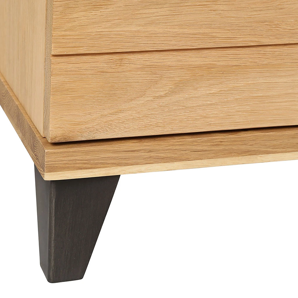 Meuble TV Naturel En Chêne 2 Portes L150cm - Manny 8 Meuble TV Naturel En Chêne 2 Portes L150cm - Manny – Image 8