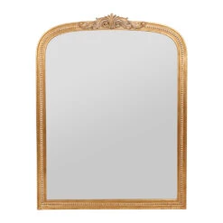 Miroir Arrondie Doré 81x107cm - Sonate
