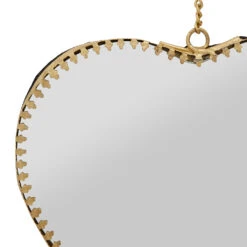 Miroir Cœur En Laiton Et Miroir 15x16cm - Cœur 5 Miroir Cœur En Laiton Et Miroir 15x16cm - Cœur -Magasin Général Pour La Maison miroir coeur en laiton et miroir 15x16cm coeur 39848 39848 DET02 WEB