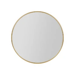 Miroir En Fer Doré D70cm - Arlequin