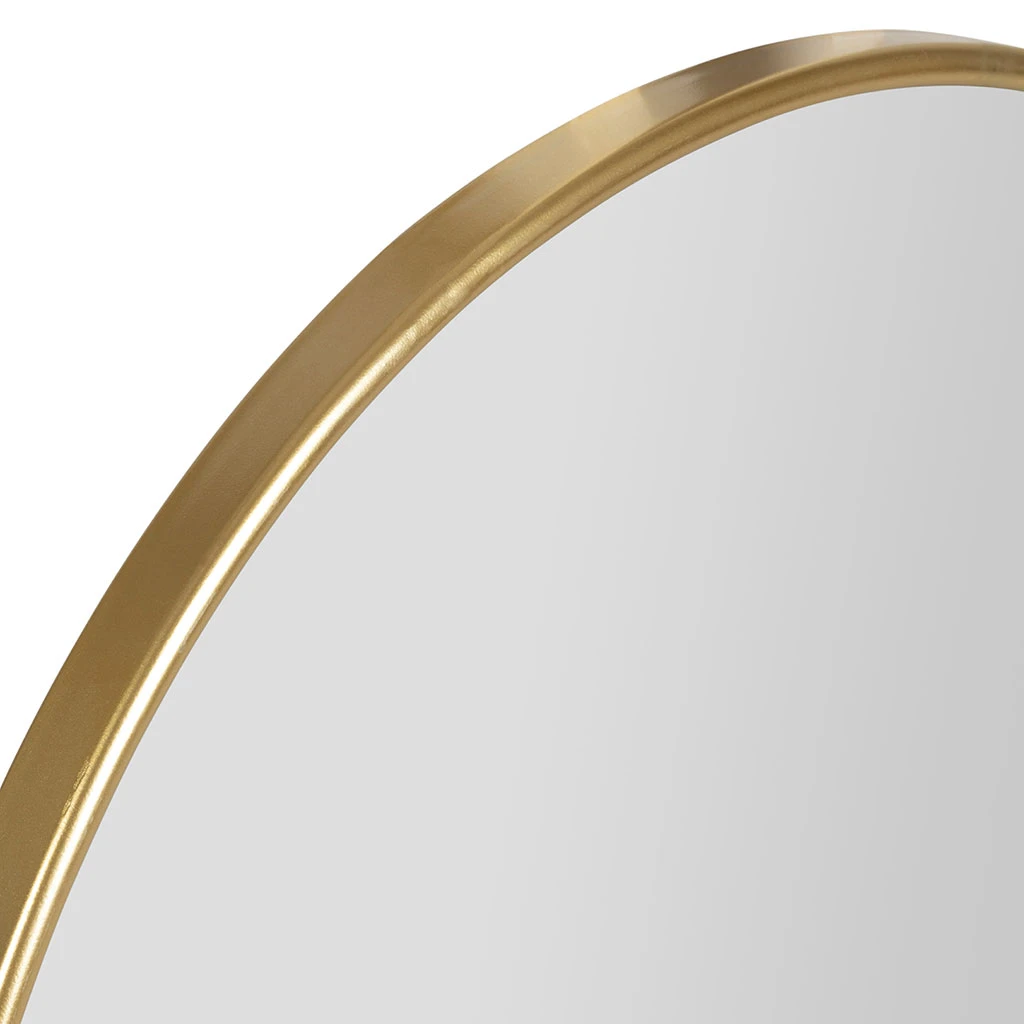 Miroir En Fer Doré D70cm - Arlequin 2 Miroir En Fer Doré D70cm - Arlequin – Image 2