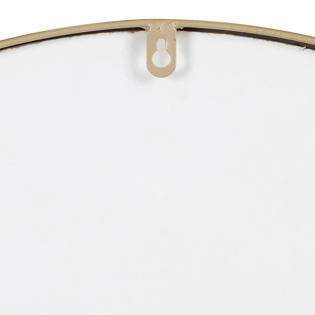 Miroir En Fer Doré D70cm - Arlequin 3 Miroir En Fer Doré D70cm - Arlequin – Image 3