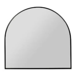 Miroir En Fer Noir 83.5xh79.5cm - Badria