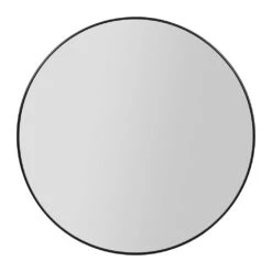 Miroir En Fer Noir D110cm - Arlequin