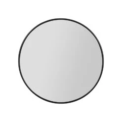 Miroir En Fer Noir D70cm - Arlequin