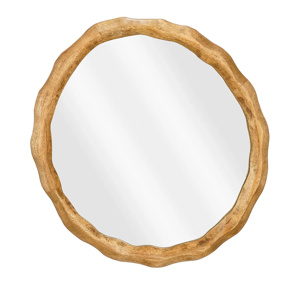 Miroir En Manguier 36x38cm - Nick 1 Miroir En Manguier 36x38cm - Nick