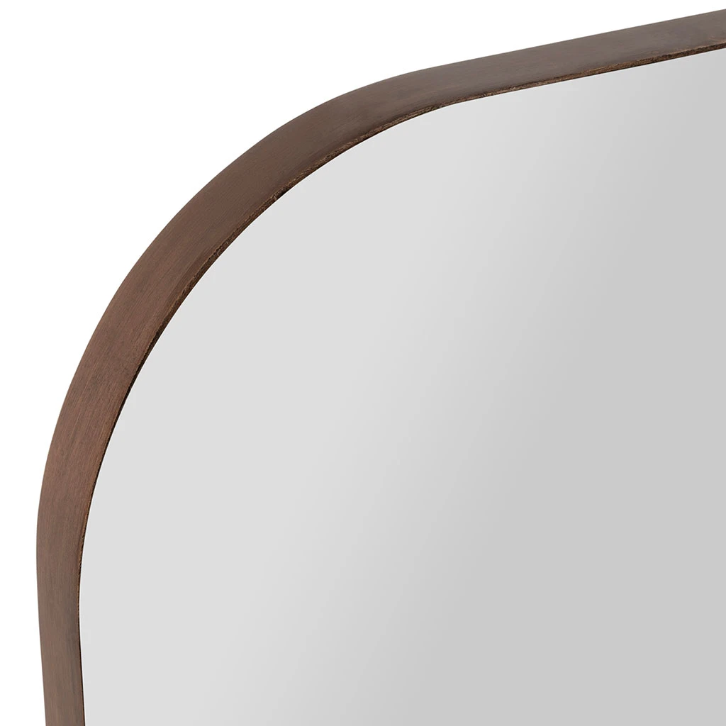 Miroir En Pin Foncé 50x150cm - Mikawa 2 Miroir En Pin Foncé 50x150cm - Mikawa – Image 2