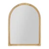 Miroir En Rotin Naturel 40xh53cm - Mirage