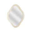 Miroir Losange En Bois Clair 25x34cm - Elio