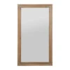 Miroir Naturel Foncé 60x106cm En Bois De Sapin - Firmin
