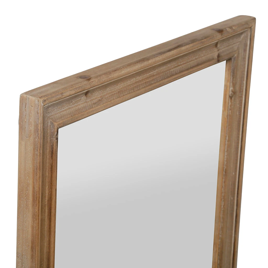 Miroir Naturel Foncé 60x106cm En Bois De Sapin - Firmin 2 Miroir Naturel Foncé 60x106cm En Bois De Sapin - Firmin – Image 2