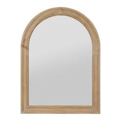 Miroir Naturel Foncé 60x80cm En Bois De Sapin - Firmin