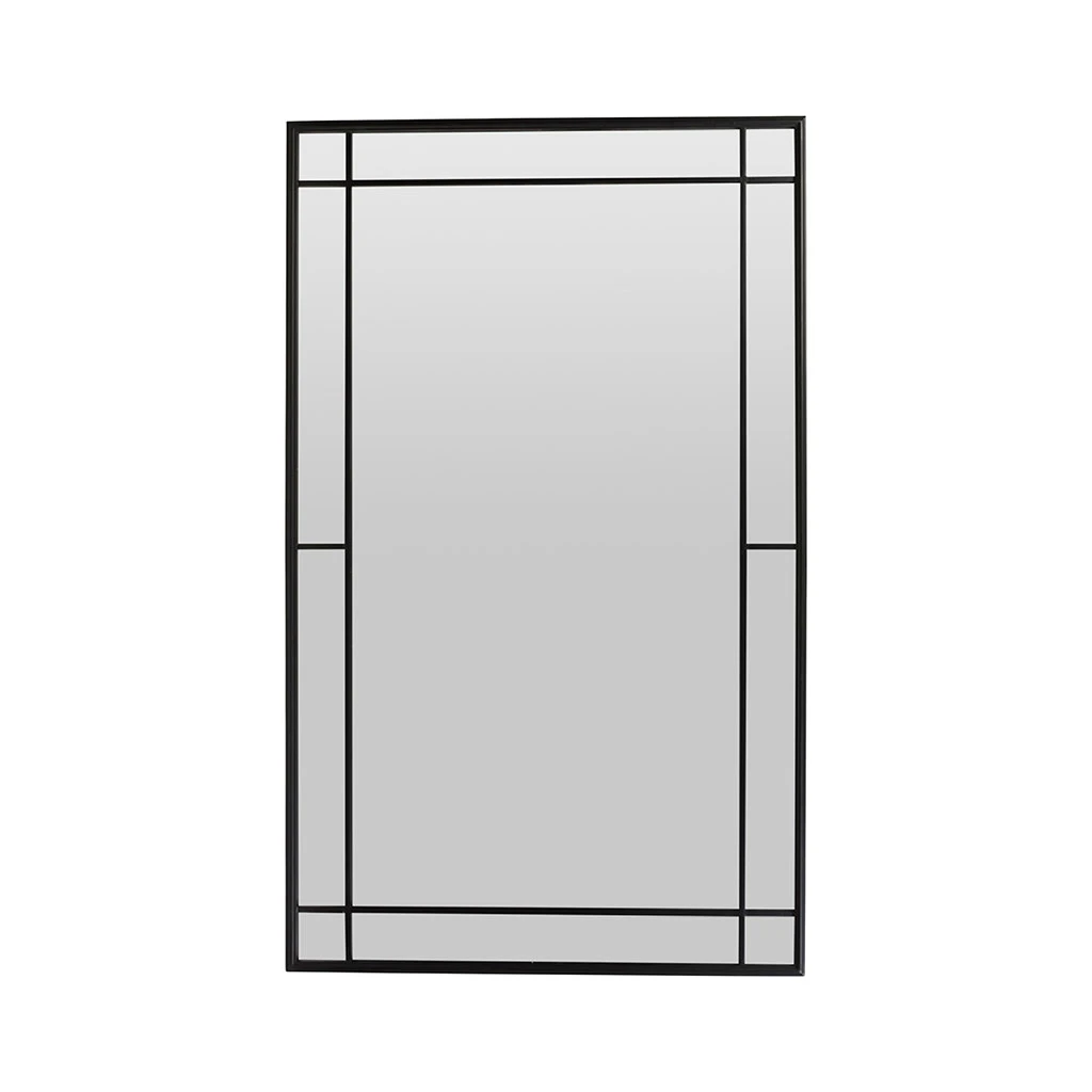 Miroir En Fer Noir H143cm - Osaka 1 Miroir En Fer Noir H143cm - Osaka