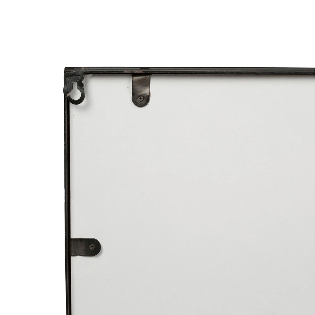 Miroir En Fer Noir H143cm - Osaka 3 Miroir En Fer Noir H143cm - Osaka – Image 3