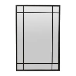 Miroir En Fer Noir H90cm - Osaka