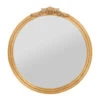 Miroir Rond Doré 80x84cm - Sonate