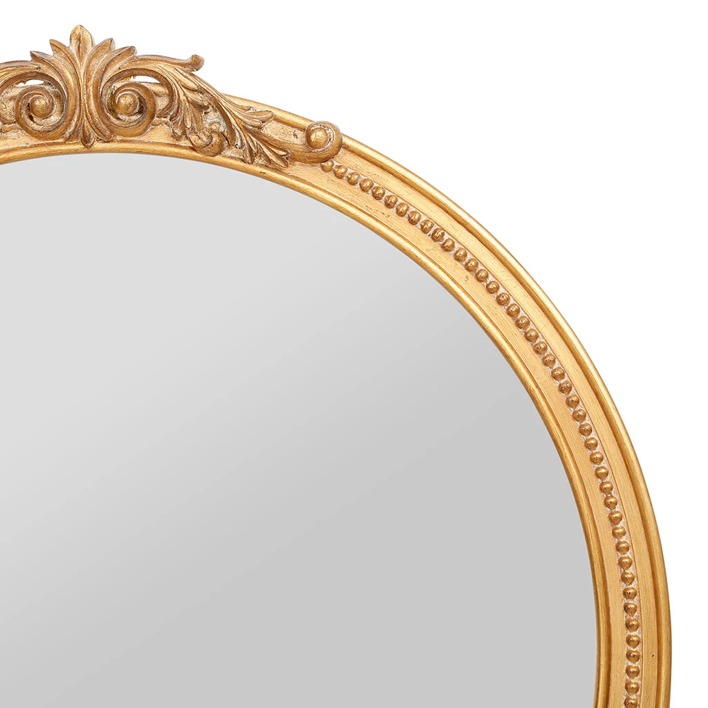 Miroir Rond Doré 80x84cm - Sonate 2 Miroir Rond Doré 80x84cm - Sonate – Image 2