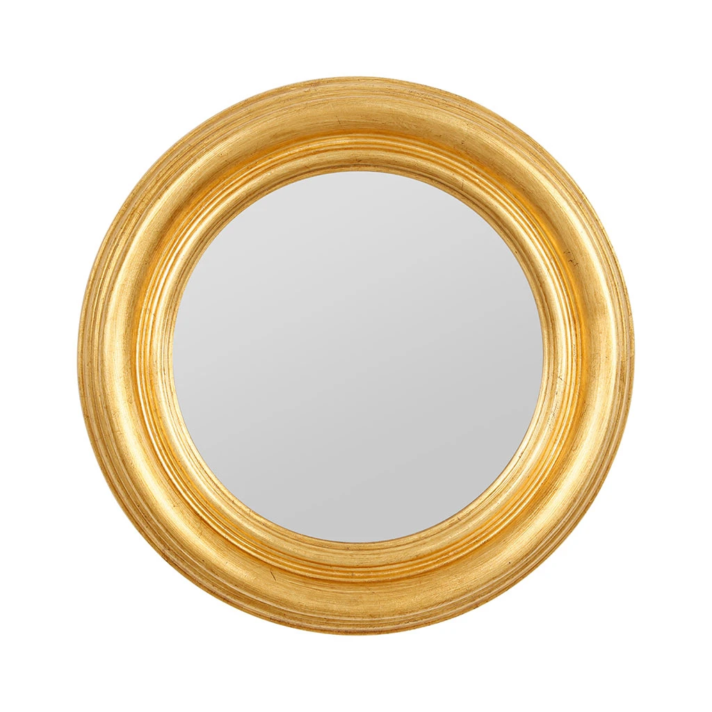 Miroir Rond Doré D35cm - Drachma 1 Miroir Rond Doré D35cm - Drachma