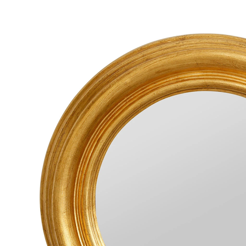 Miroir Rond Doré D35cm - Drachma 3 Miroir Rond Doré D35cm - Drachma – Image 3