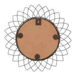 Miroir Rond En Fer Noir D32cm - Lore 5 Miroir Rond En Fer Noir D32cm - Lore -Magasin Général Pour La Maison miroir rond en fer noir d32cm lore 201855 201855 DET02 WEB