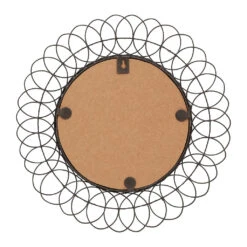Miroir Rond En Fer Noir D44cm - Lore 5 Miroir Rond En Fer Noir D44cm - Lore -Magasin Général Pour La Maison miroir rond en fer noir d44cm lore 201856 201856 DET02 WEB